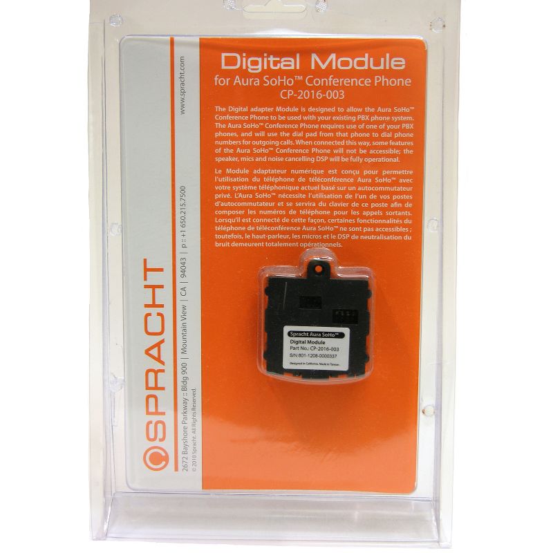Spracht Digital Module - AC Adapter - Black