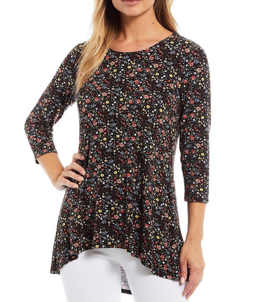 Intro Ditsy Floral Print The Legging Tee