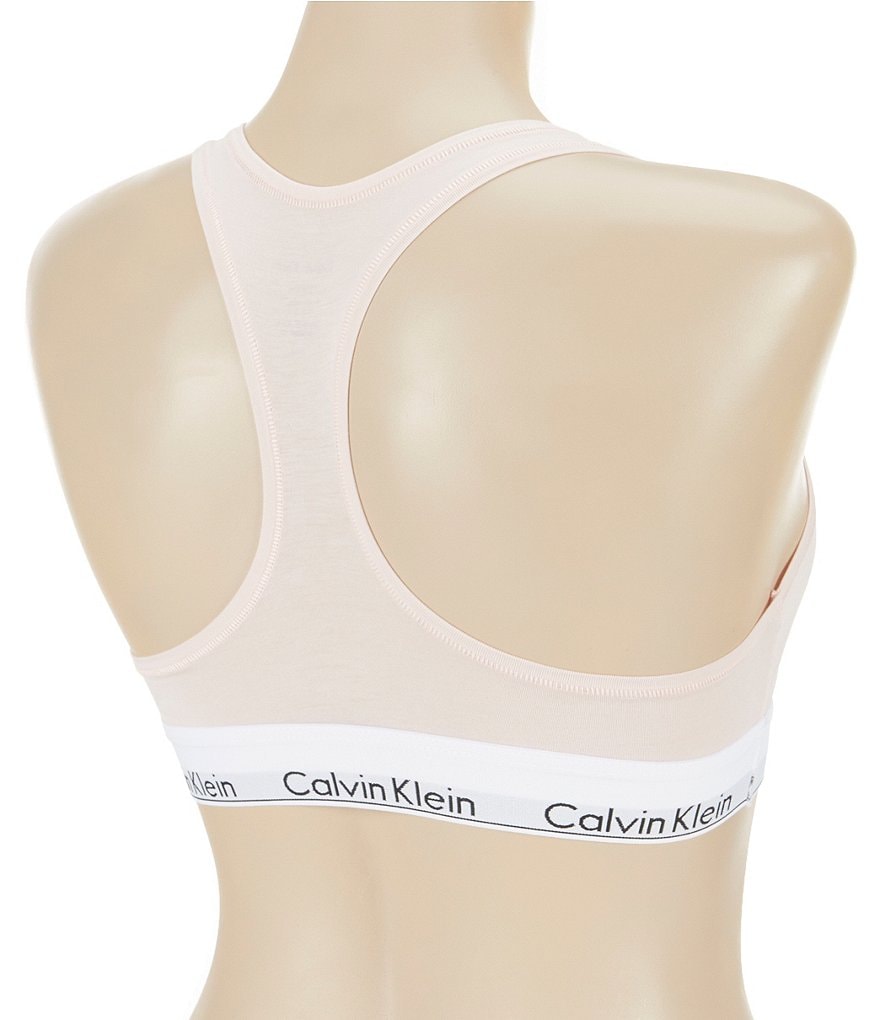 Calvin Klein Modern Cotton Racerback Sports Bralette