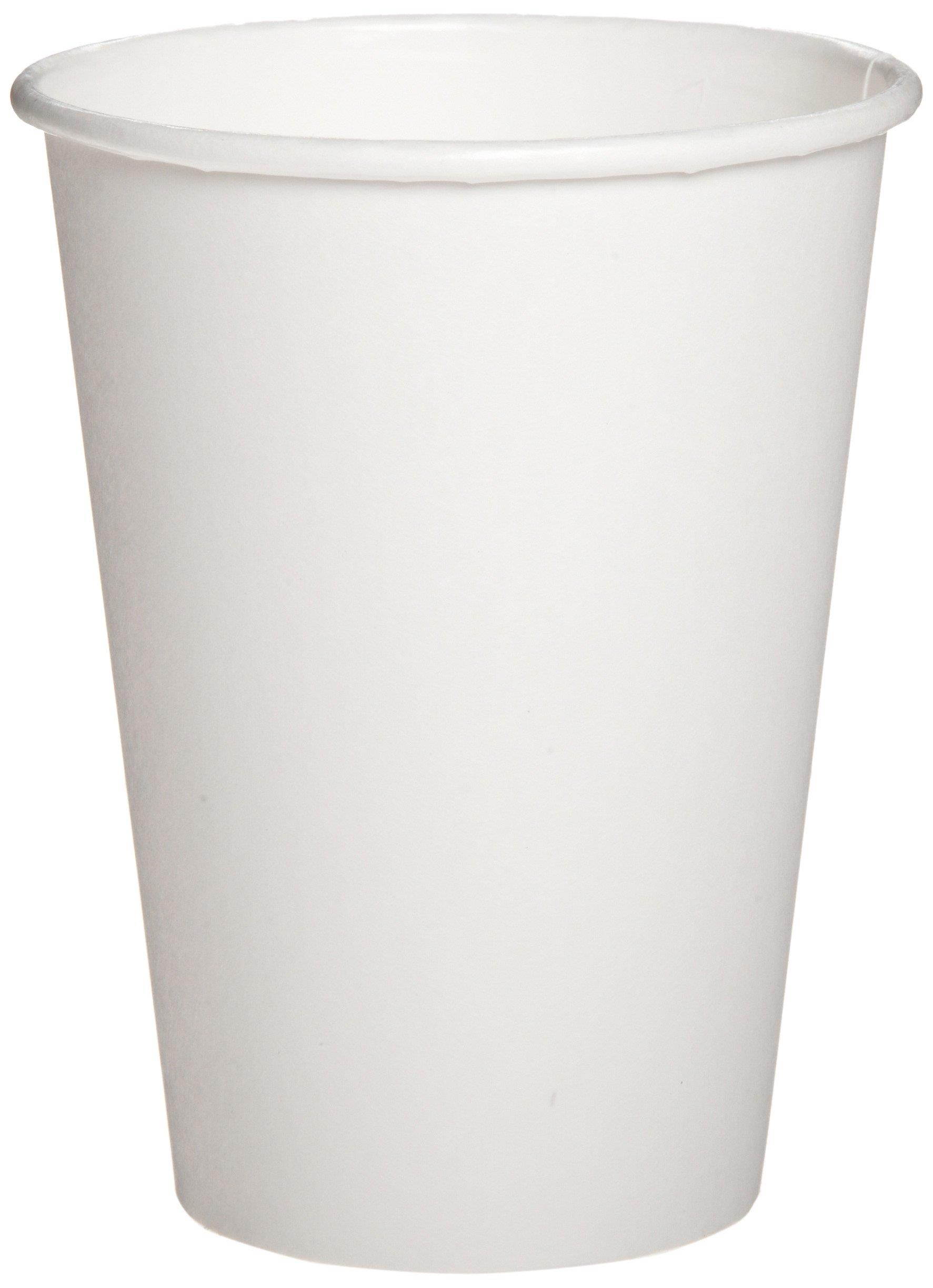Disposable Hot cup 12 oz. White, Paper, Pk1000 ZORO SELECT 2342W