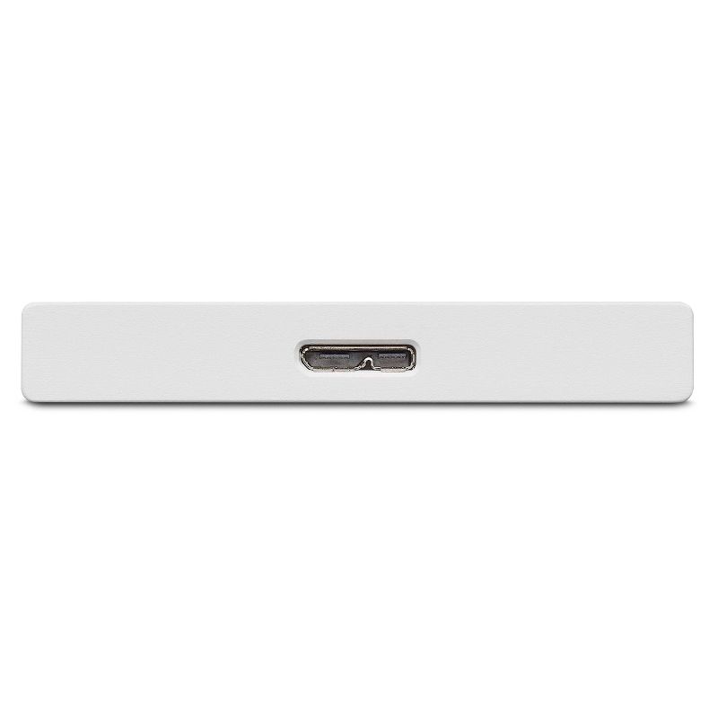 Seagate Backup Plus Ultra Touch 1TB USB-C and USB 3.0 External Hard Drive with Encryption - White