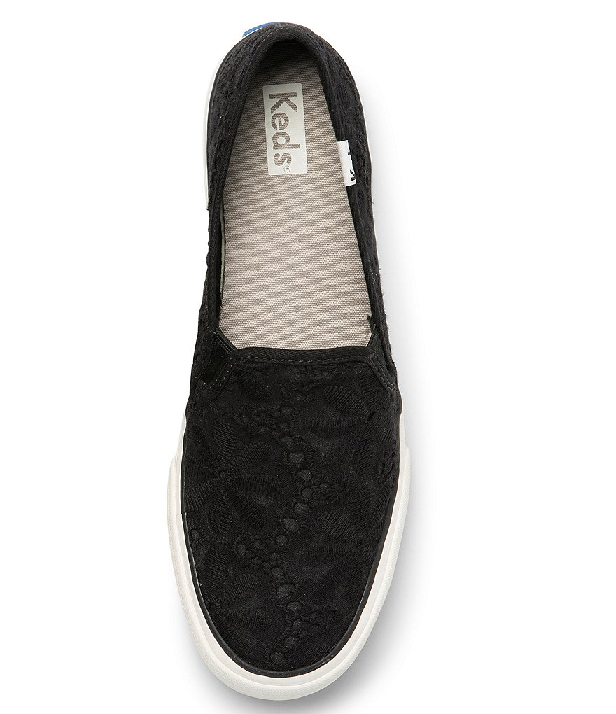 Keds Double Decker Eyelet Slip-On Sneakers