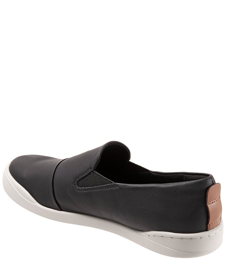 SoftWalk Alexandria Leather Slip-On Sneakers