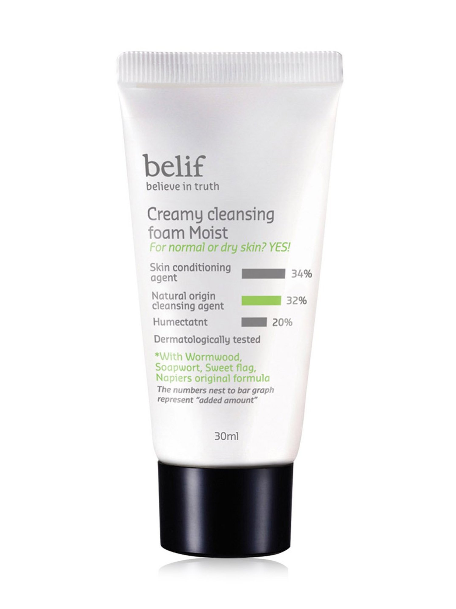 Belif Creamy Cleansing Foam Moist - 30 ml