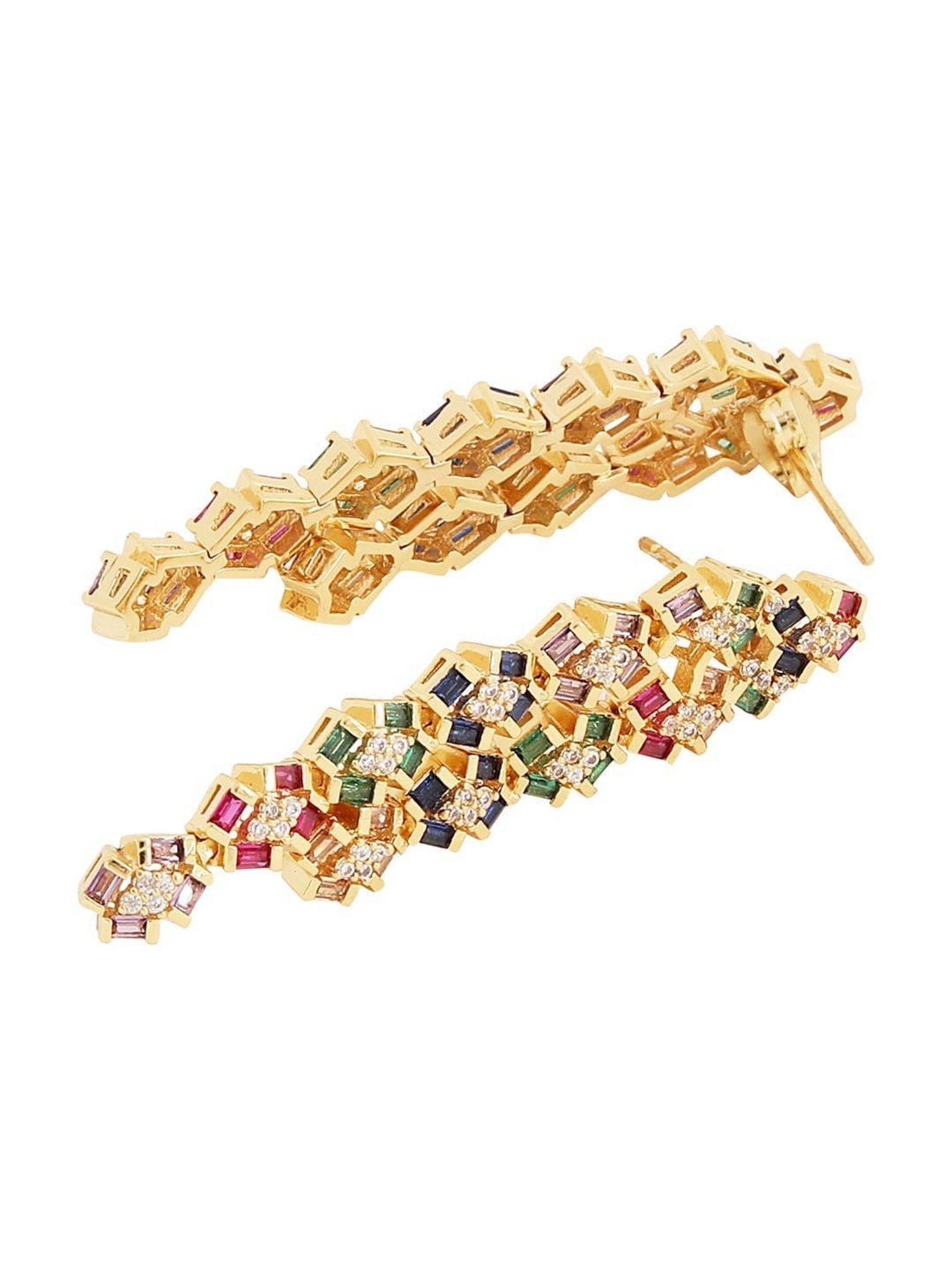 The Real Effect London 800 Silver Earrings for Women