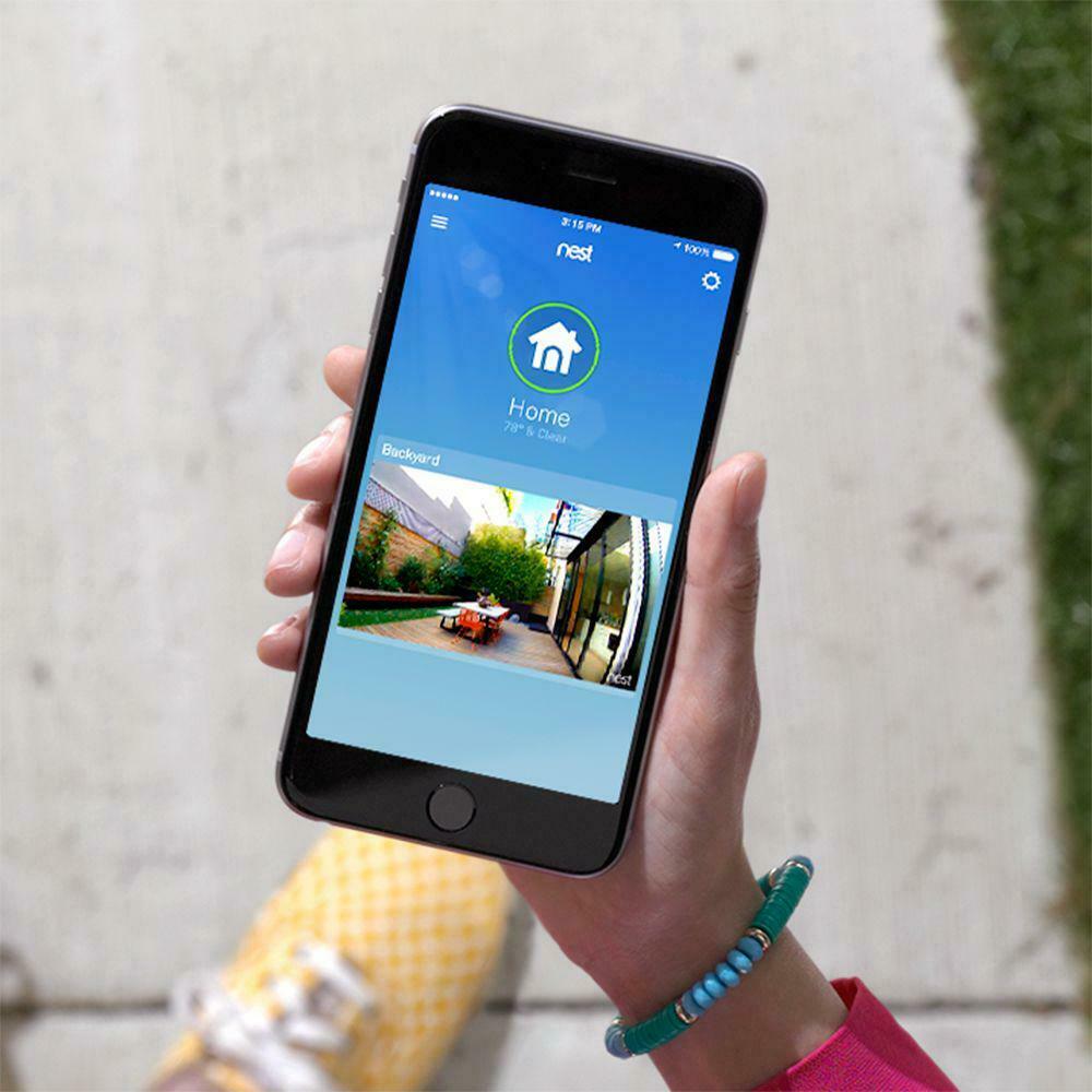 Nest Cam Security Camera Outdoor 2 Pack Hardware Remote Wi-Fi 24/7 Live Video