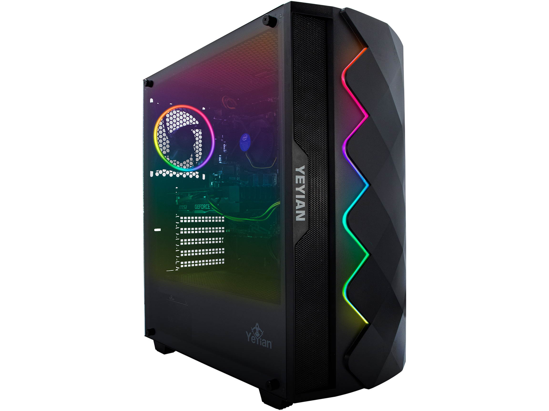 Yeyian Gaming Desktop Shoge X01 YPB-SHO-X01 Intel Core i5 10th Gen 10400F (2.90 GHz) 8 GB DDR4 500 GB NVMe SSD NVIDIA GeForce GTX 1660 SUPER Windows 10 Home 64-bit