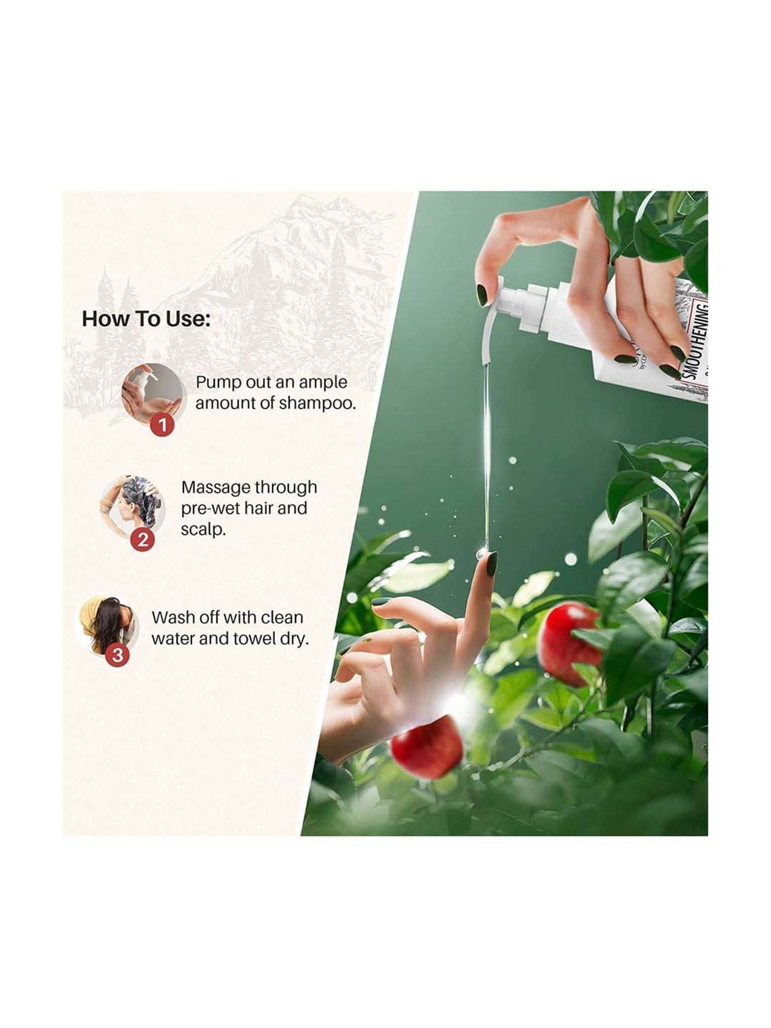 Cosmetofood Skinergy Smoothening 2 IN 1 Shampoo & Conditioner Apple Cider Vinegar - 200 ml