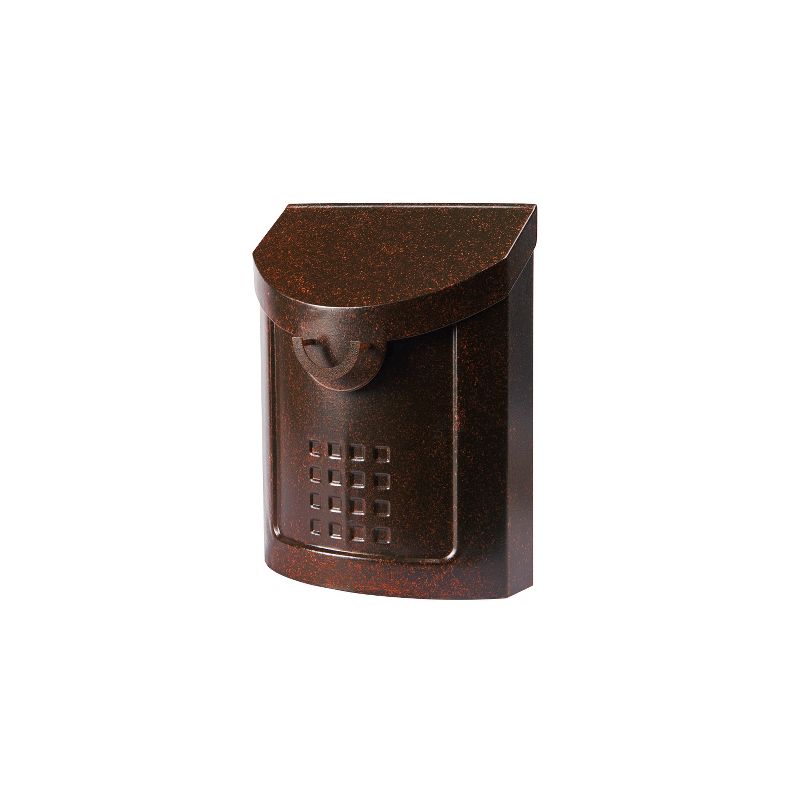 Gibraltar Mailboxes Neo Classic Wall Mount Mailbox Copper