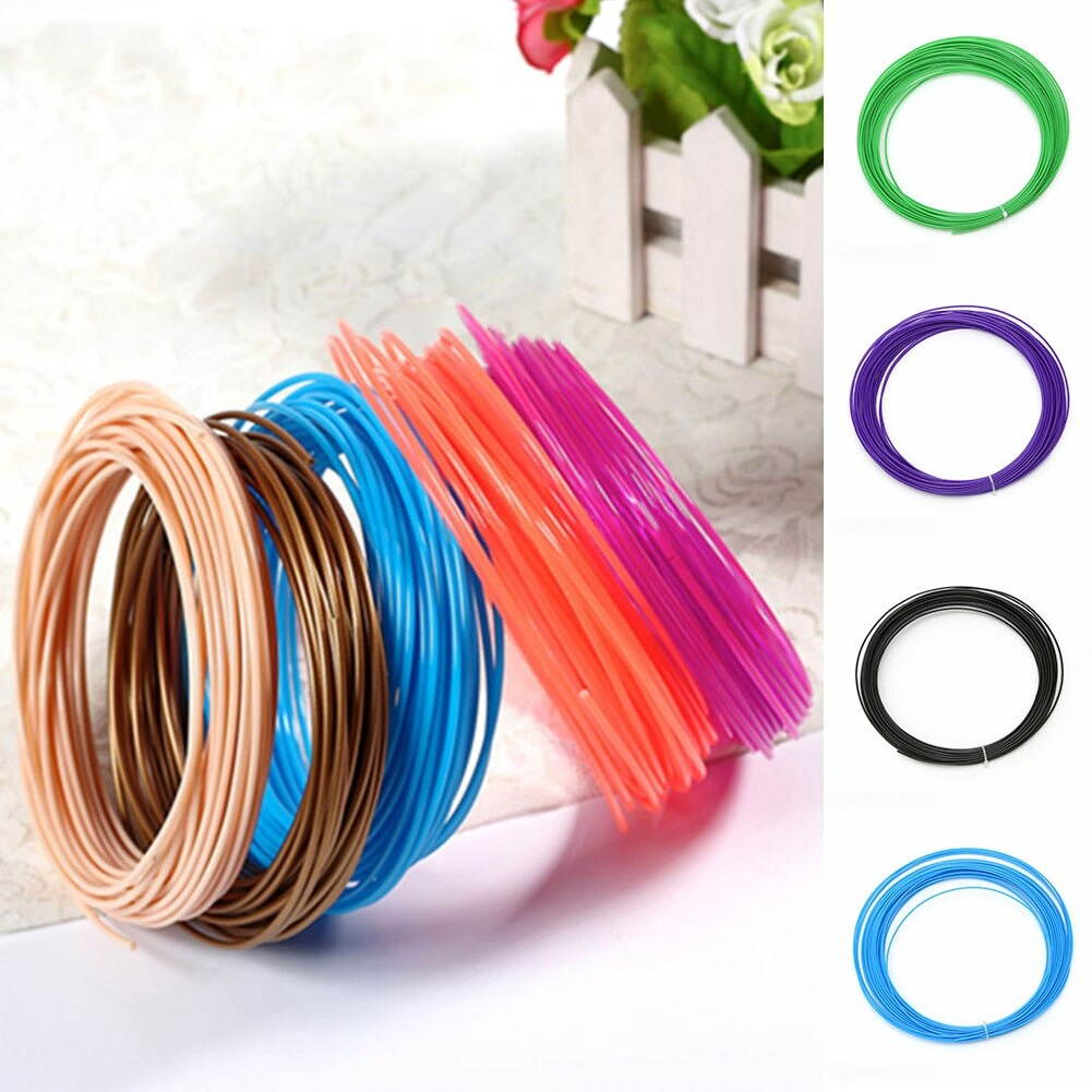 10m 3D Printing Drawing Pen PLA/ABS Filament 1.75mm Printing Supplies Good Quality Drop Shipping