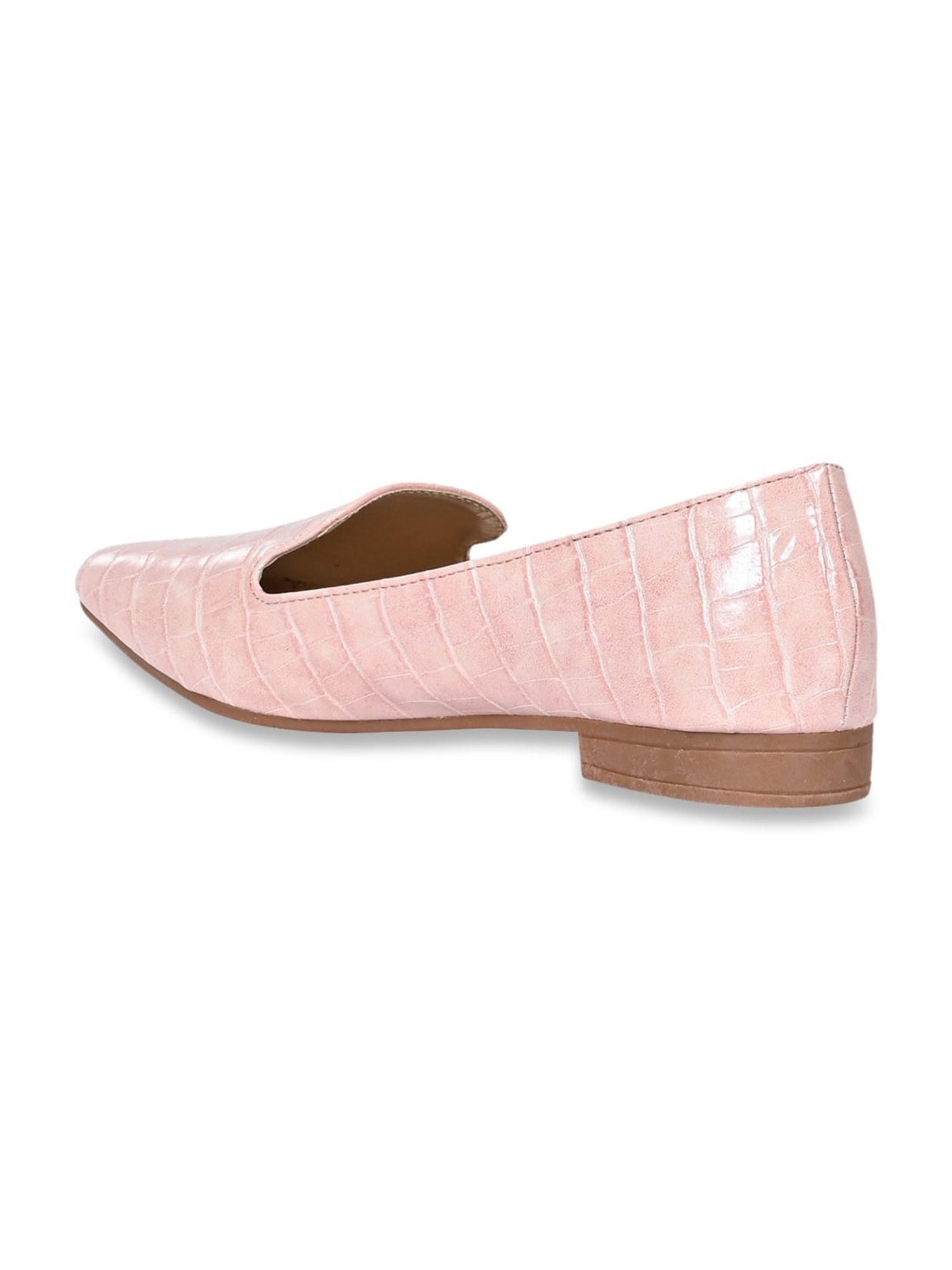 Jove Women's Pink Casual Loafers