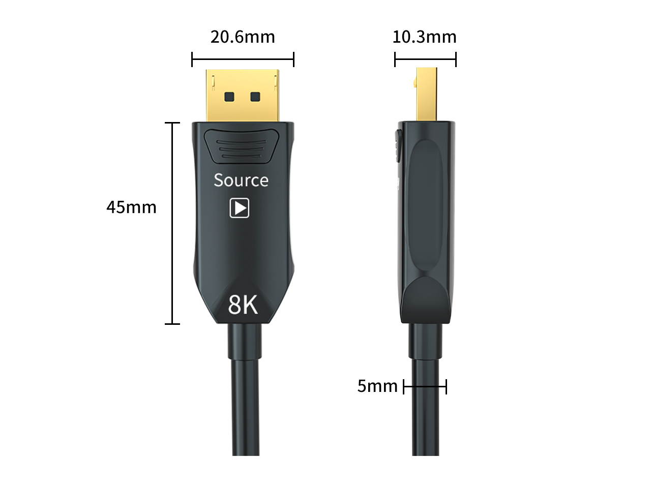 DP Cable , DP 1.4 Cable 8K@60Hz,4K@144Hz, DisplayPort to DisplayPort Nylon Braided Cord, HBR3, 32.4Gbps, HDP, HDCP 2.2, Compatible with Gaming Monitor Cable,3D film, Laptop PC TV, etc
