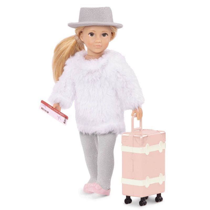 Lori Doll with Luggage Set & Travel Accessories