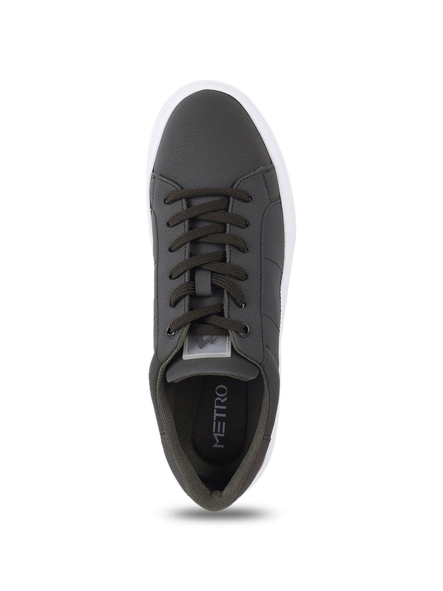 Metro Men's Olive Casual Sneakers