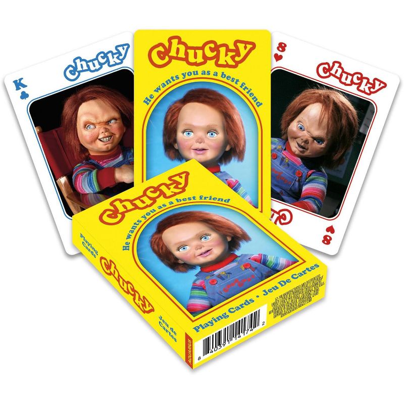 NMR Distribution Child's Play Chucky Playing Cards | 52 Card Deck + 2 Jokers