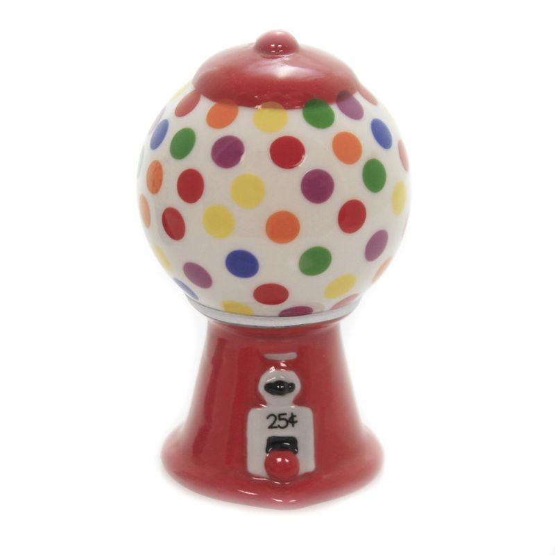 Tabletop 3.5" Gumball Machine Salt/Pepper Candy Chewing Cosmos Gifts Corp.  -  Salt And Pepper Shaker Sets