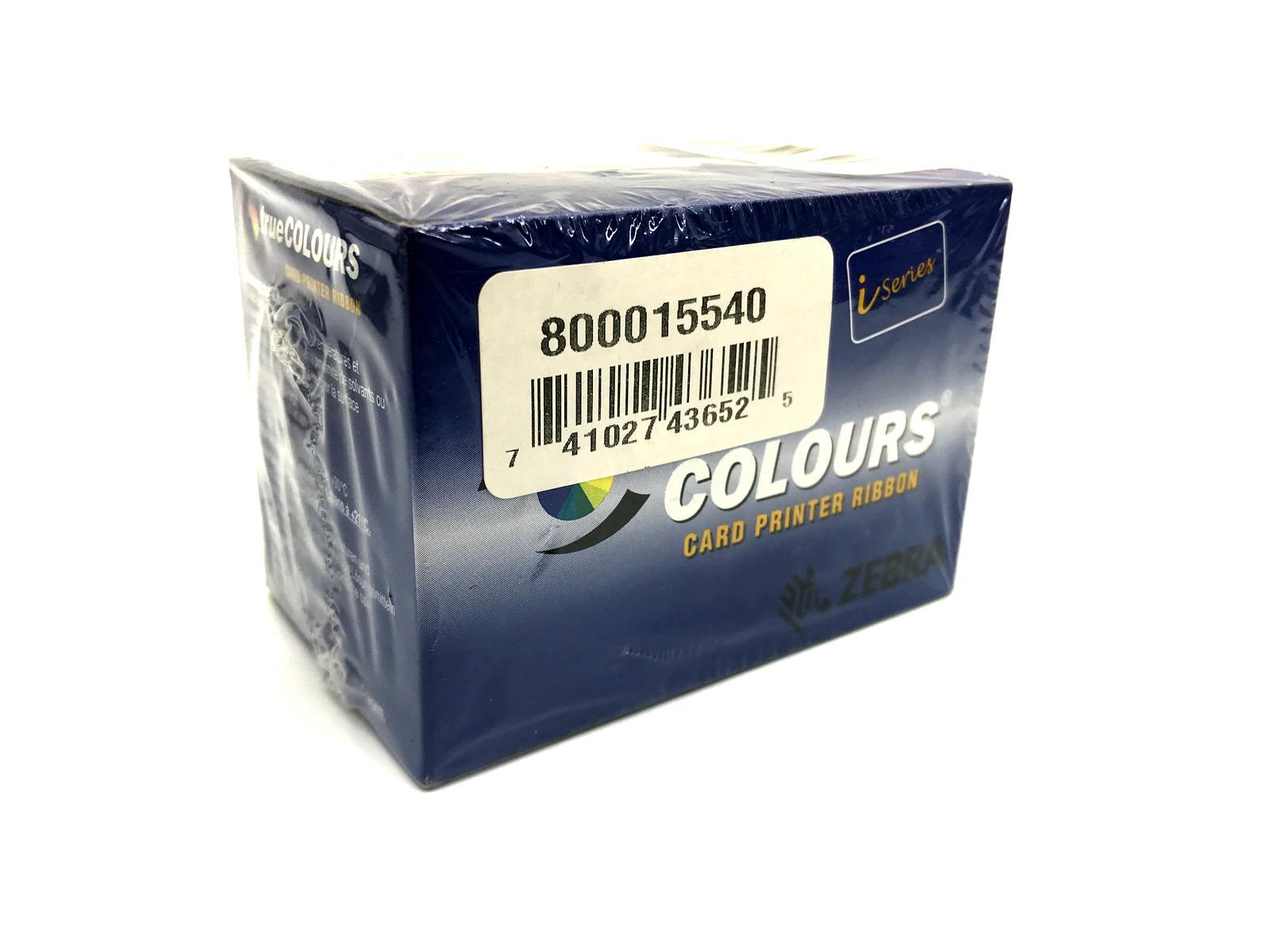 Zebra i-Series True Colours Card Printer Ribbon YMCKO 330 images - 800015-540