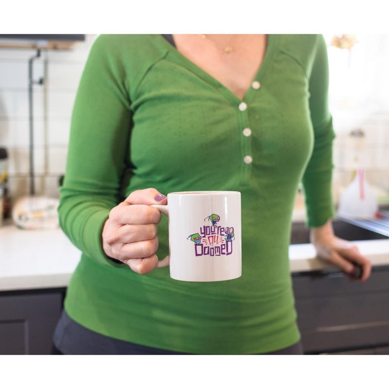 Surreal Entertainment Nickelodeon Invader Zim "Doom Doom Doom" Ceramic Mug Exclusive | Holds 11 Ounces