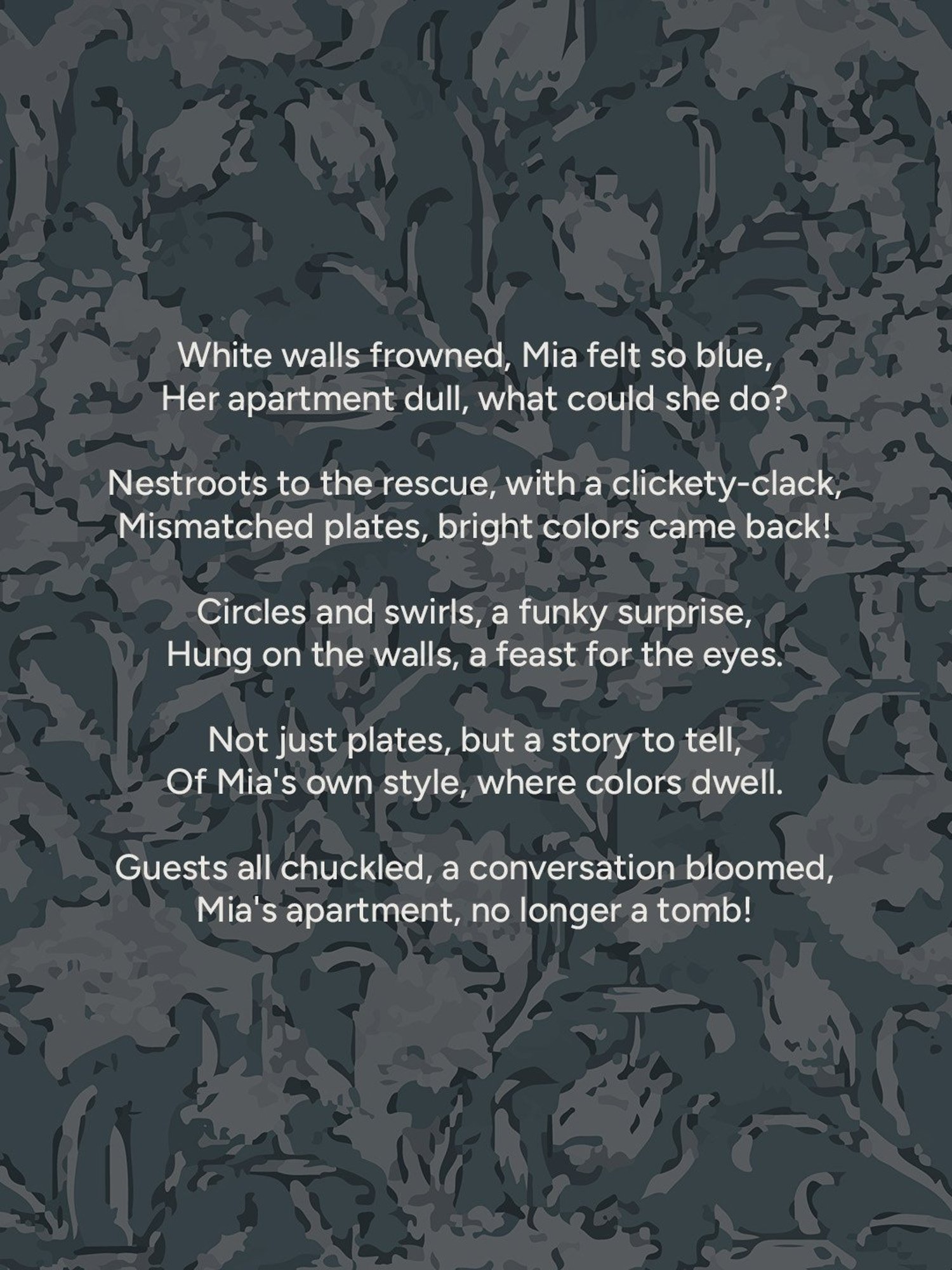 Nestroots Indigo Traditional Multicolor Porcelain Wall Plate