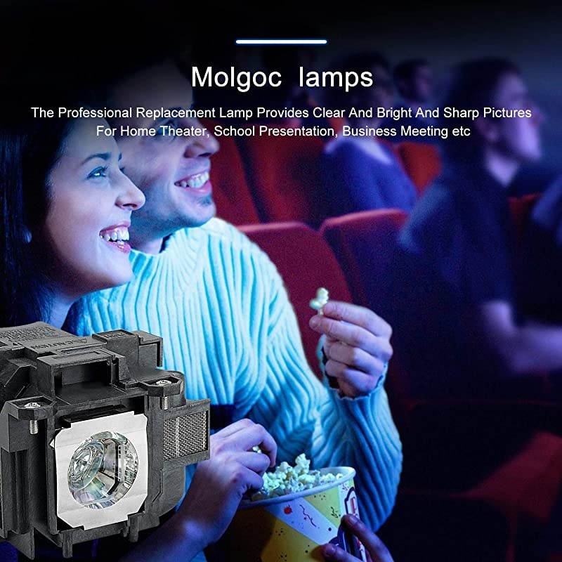 for EPSON ELPLP78 V13H010L78 EHTW490 EBX18EBX24 EHTW5100 EHTW5200 EHTW570 powerlite 965 Projector Replacemet Lamp by  Without Filter