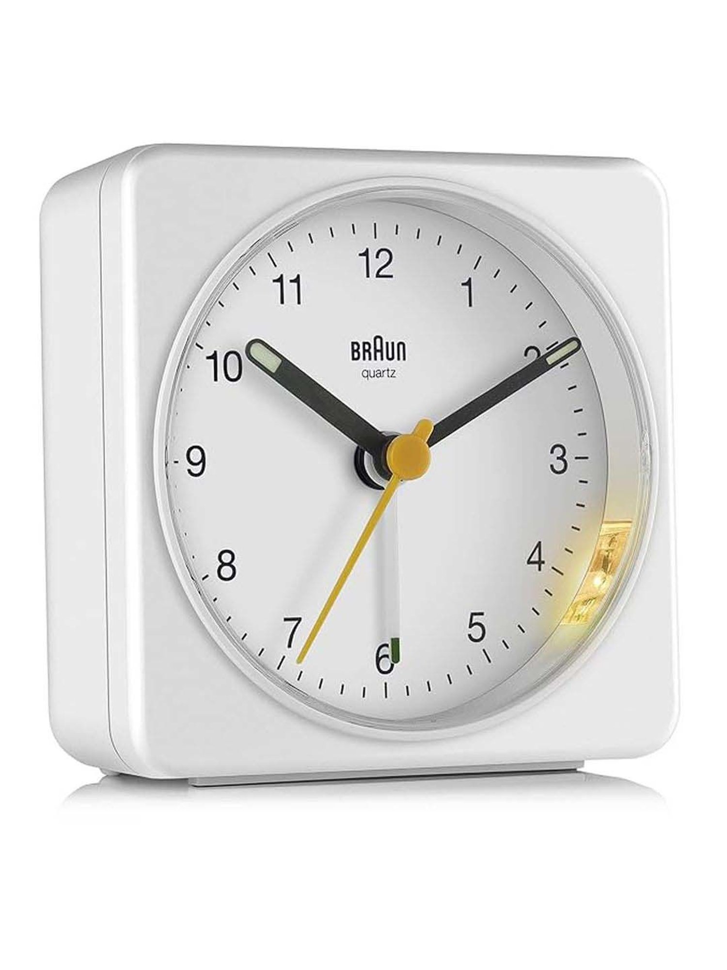 Braun Black Classic Large Analog Wall Clock With Silent Sweep Movement