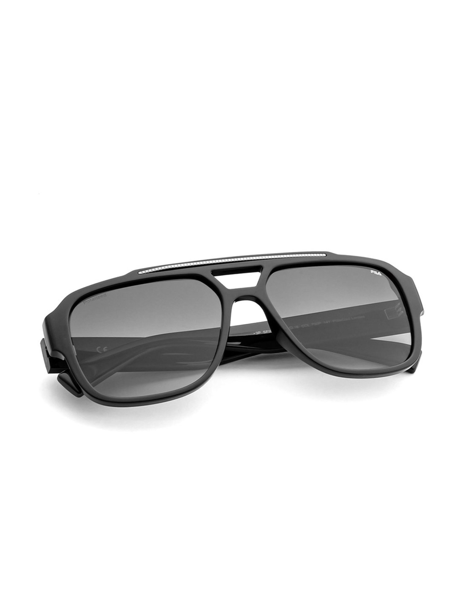 Fila Grey Aviator UV Protection Sunglasses for Men