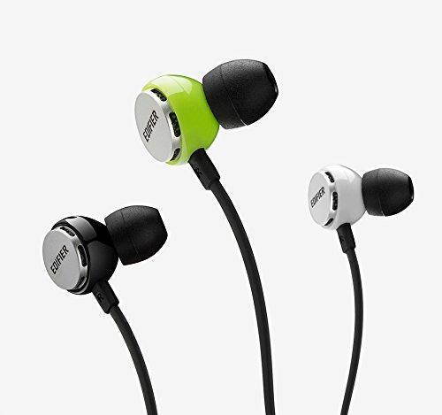 Edifier P293 Earbud Earphone IEM In Ear Monitor Headphone Cellphone Headset with Mic and Remote - Green