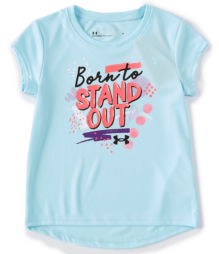 Under Armour Little Girls 2T-6X Classic Varsity Tee