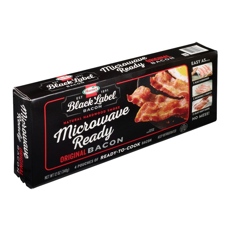 Hormel Original Microwave Ready Bacon Slices - 12oz