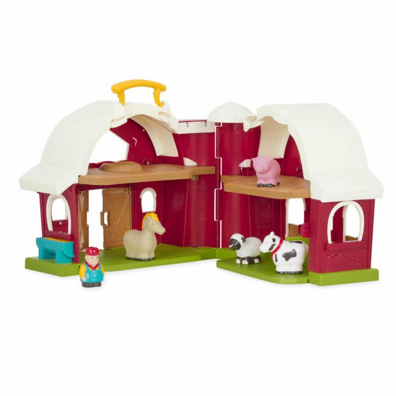 Kaplan Early Learning Toddler's First Big Red Barn and Farm Animals