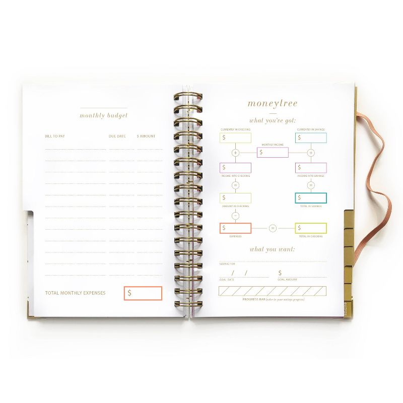 Undated Spiral Planner 6.25" x 9" Weekly Masterpiece - lake + loft