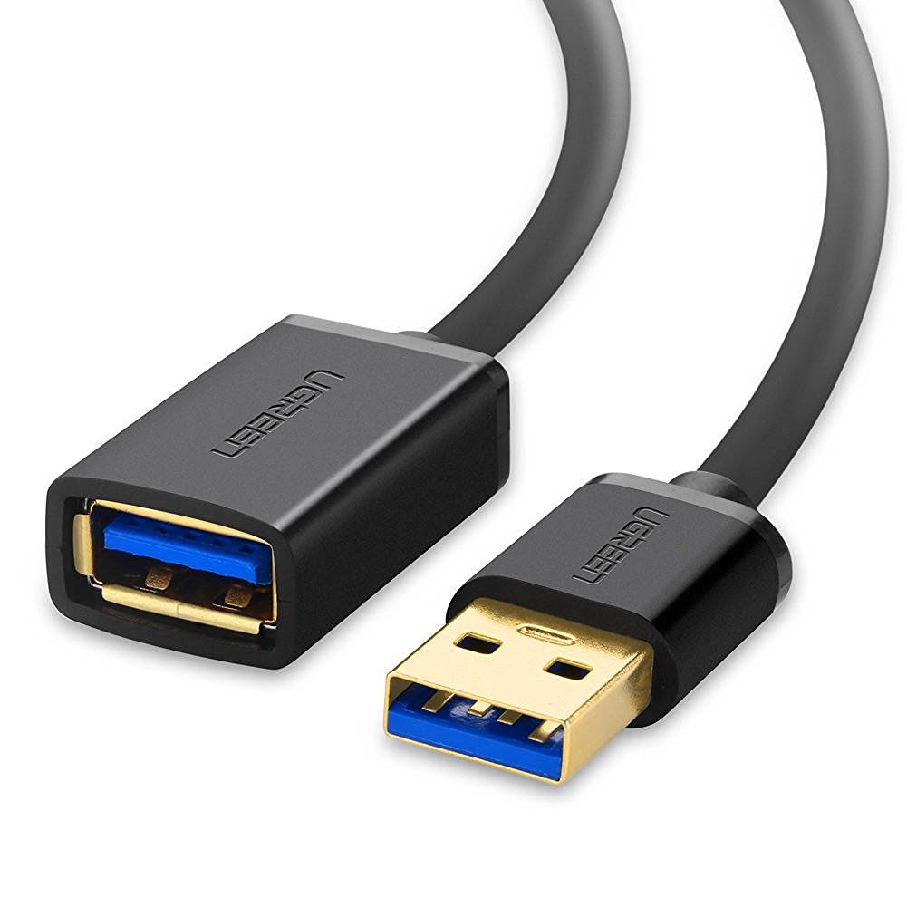 USB Extension Cable, USB 3.0 High Speed Extender Cord Type A Male to A Female for Oculus VR, Playstation, Xbox, USB Flash Drive, Card Reader, Hard Drive,Keyboard, Printer, Scanner  (6ft/2m) 10373