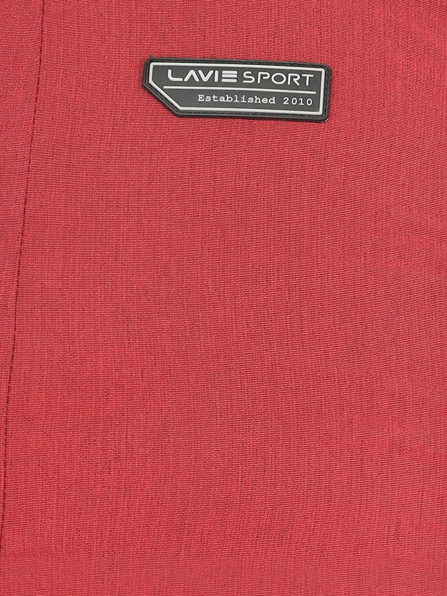 Lavie Sport Peak Red Polyester Solid Laptop Backpack - 34 Ltrs