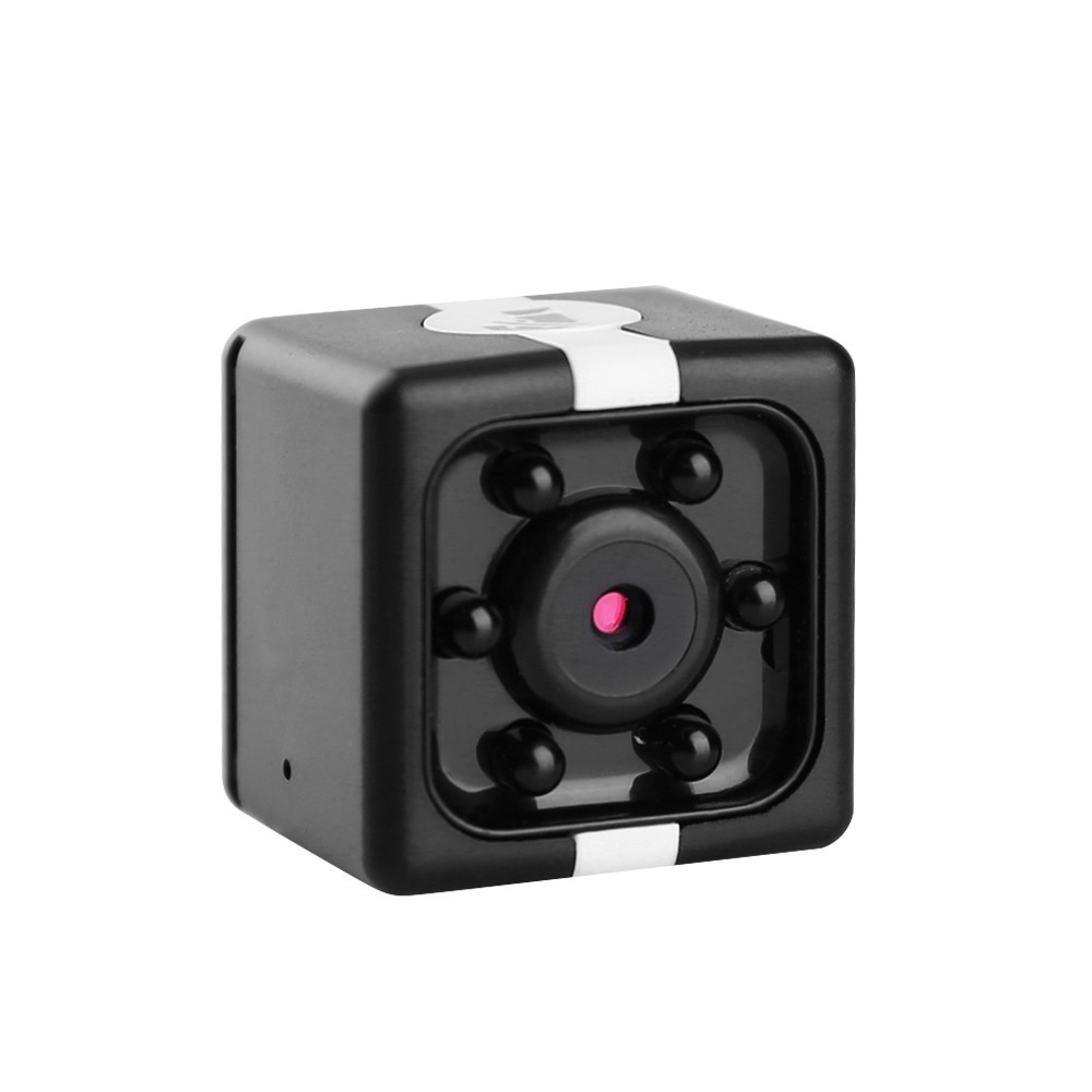 Mini Cube Camera 720P HD IR Night Vision 120&deg; Wide Angle 32GB Extended Memory