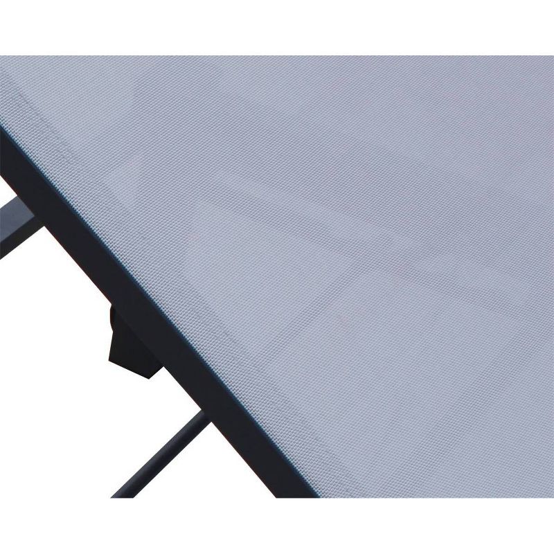 2pc Patio Chaise Lounges - Gray - Infinity