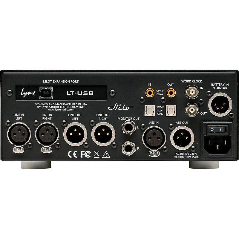 Lynx Hilo USB Black Reference AD/DA Converter