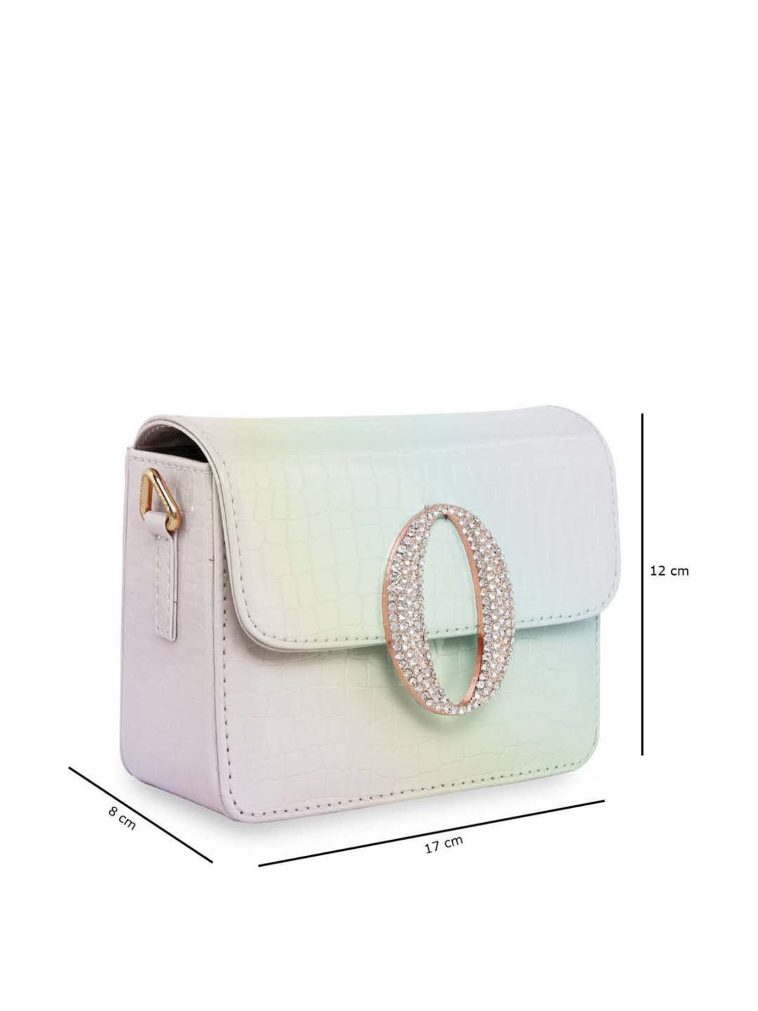 Esbeda Multicolor Textured Small Sling Handbag