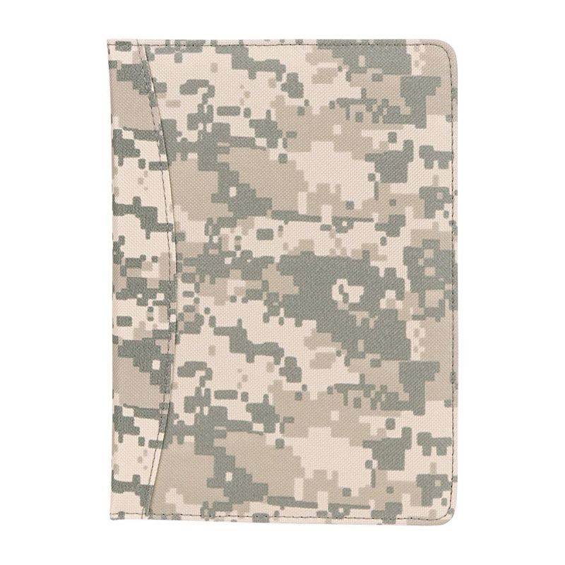 Camo Personal Planner, Organizer Notepad Journal to Increase Productivity (PACK OF 1 - Writing Pad Camo Padfolio 10" x 13.8")