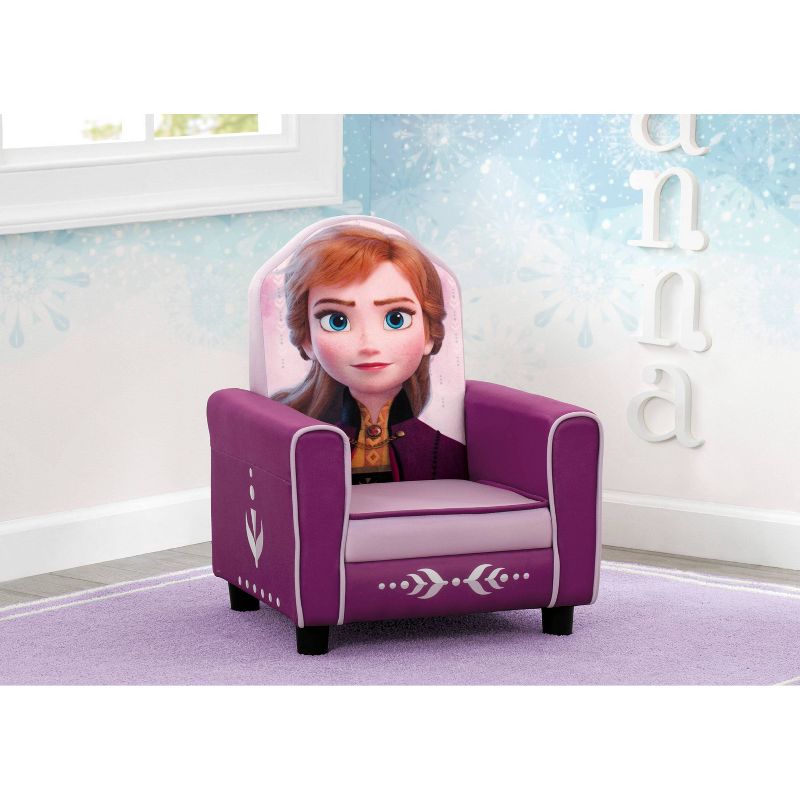 Disney Frozen 2 Anna Figural Upholstered Kids' Chair - Delta Children