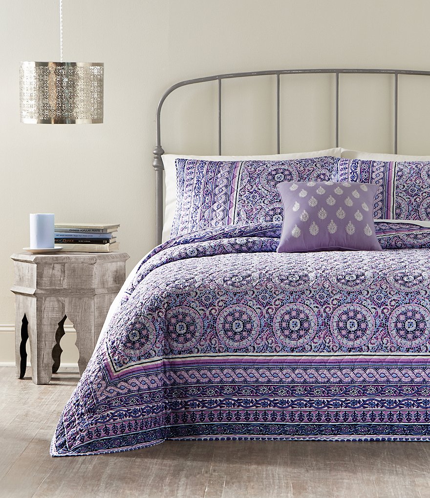 Jessica Simpson Mosaic Border Quilted Sham