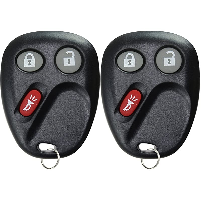 Keyless Entry Remote Control Car Key Fob Replacement for LHJ011 Pack of 2