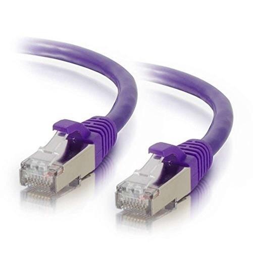 C2G 00861 Cat6 Cable - Snagless Shielded Ethernet Network Patch Cable, Yellow (3 Feet, 0.91 Meters)