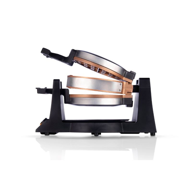 ChefChoice Five of Hearts Waffle Maker - Black