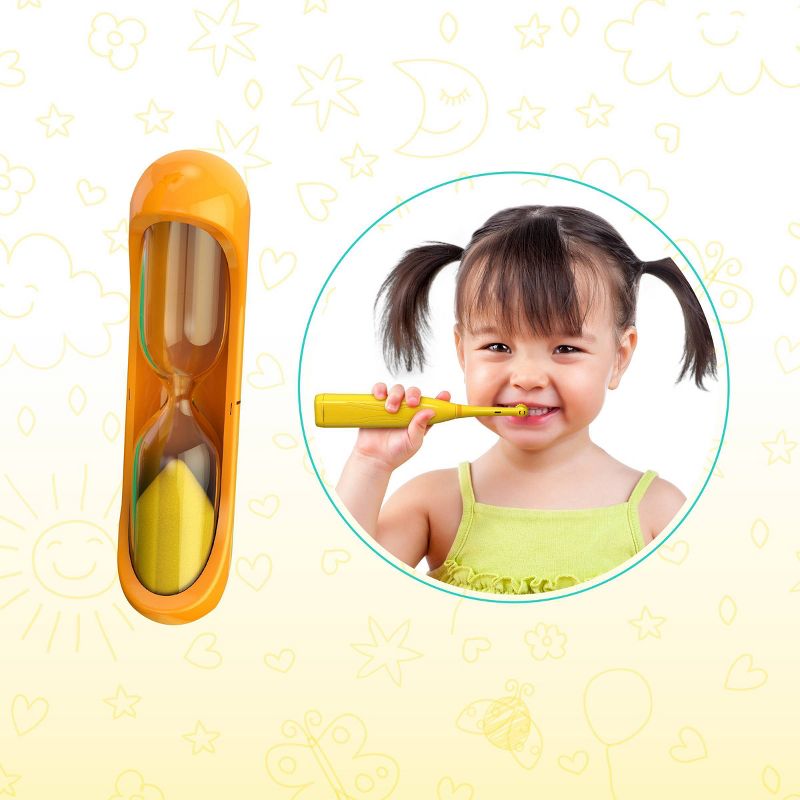 Brusheez Jovie the Giraffe Children's Electronic Kids Toothbrush Set