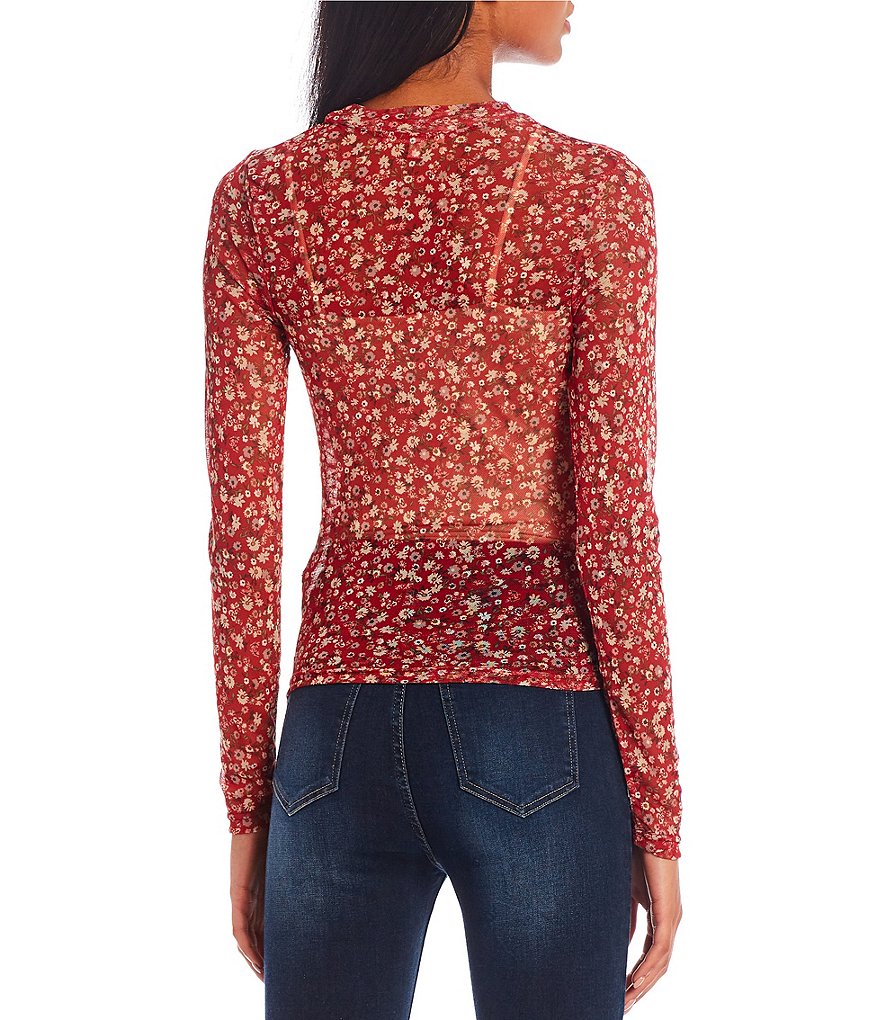 June & Hudson Short Tie Sleeve Knit Tee