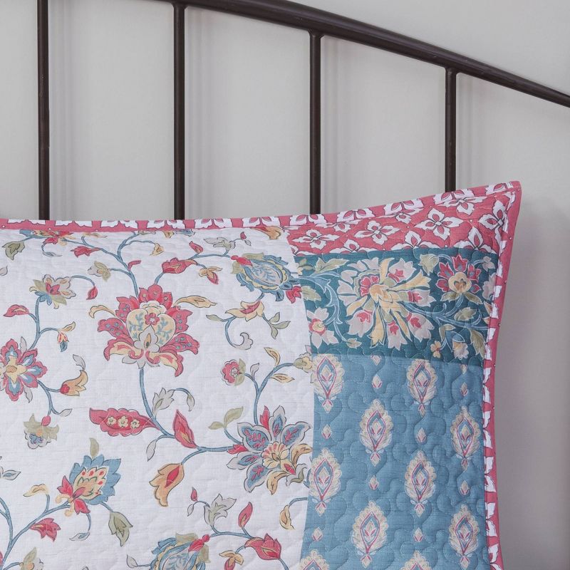 Full/Queen Laos Lily Coverlet Gray - Vera Bradley