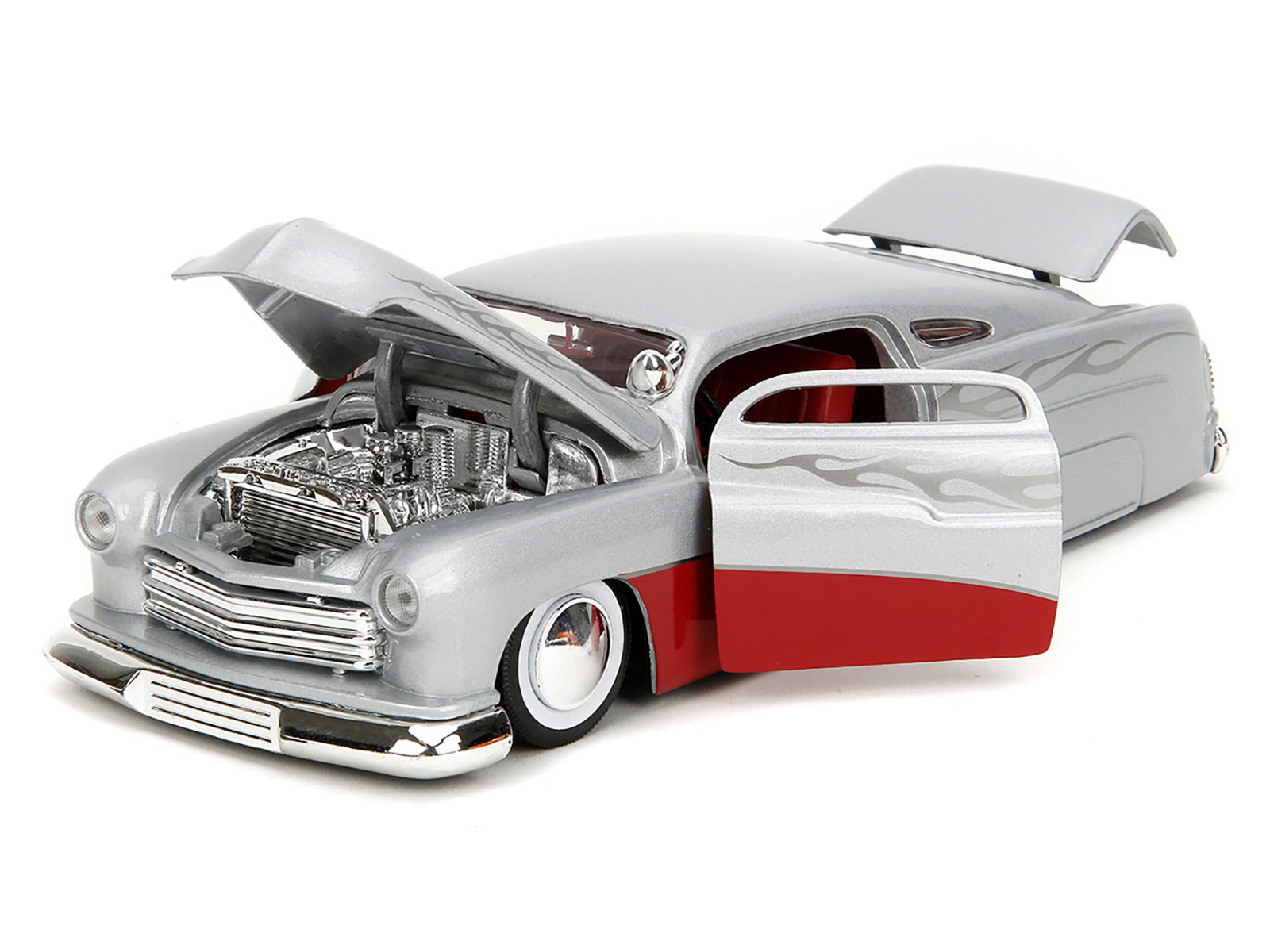 1969 Mercury Cougar Eliminator Competition Orange with Black Stripes "GreenLight Muscle" Series 28 1/64 Diecast Model Car by Greenlight