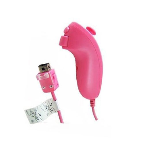 Motion Based Wired Nunchuck Controller for Nintendo Wii Console Video Game