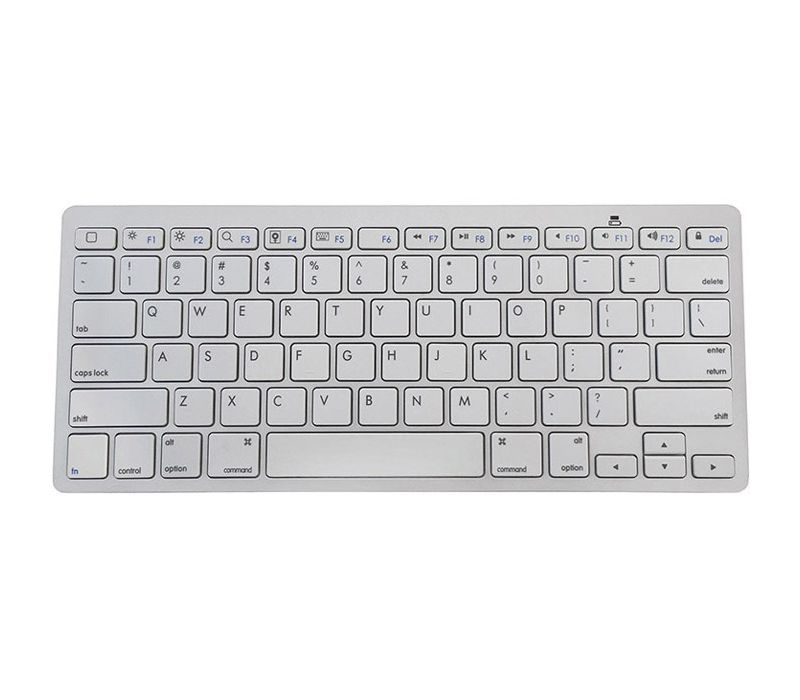 Premiertek Wireless Bluetooth V3.0 Slim Keyboard for PC/MAC/iOS/Android - Wireless Connectivity - Bluetooth - 32.81 ft - 2.40 GHz