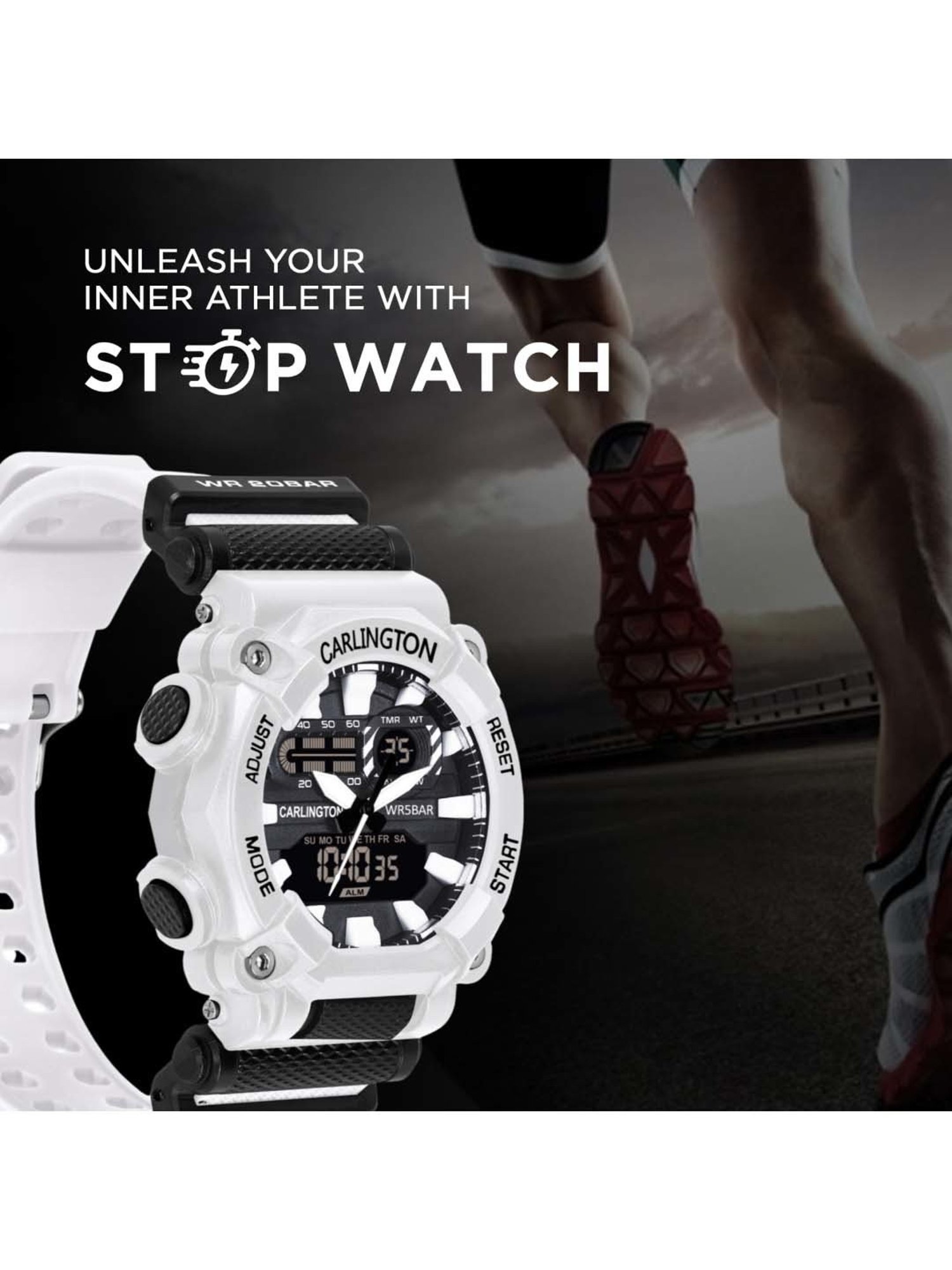 CARLINGTON Endurance 3311 Analog-Digital Watch for Men